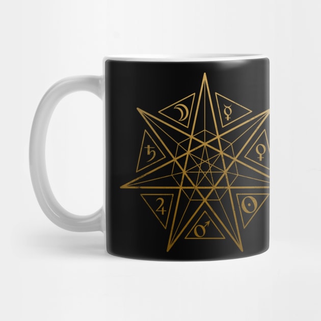 Alchemy 7 Pointed Star by LadyMoldavite